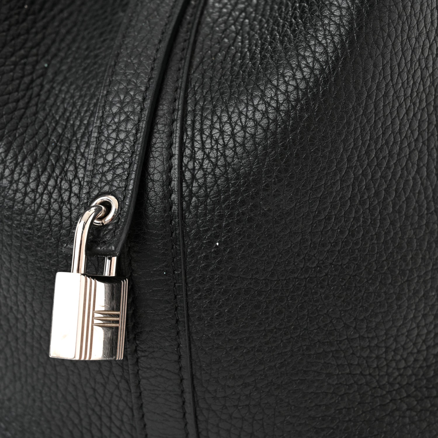 Hermes Taurillon Clemence Picotin Lock 22 MM Black 12 of 17
