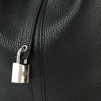 Hermes Taurillon Clemence Picotin Lock 22 MM Black 12 of 17