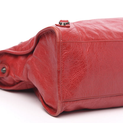 Balenciaga Agneau Classic Hardware City Rouge Cardinal 8 of 12