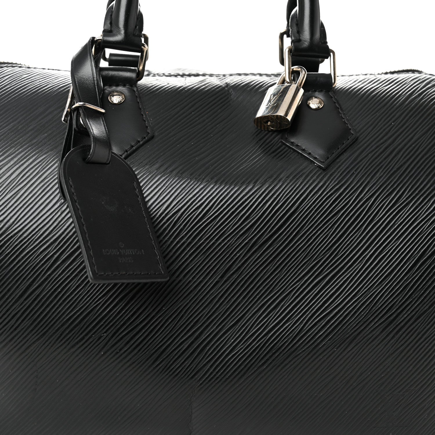 Louis Vuitton Epi Speedy 25 Black 8 of 12