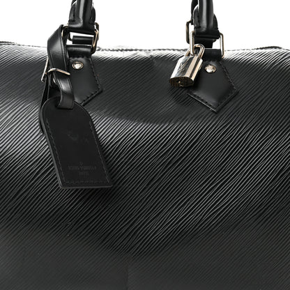 Louis Vuitton Epi Speedy 25 Black 8 of 12