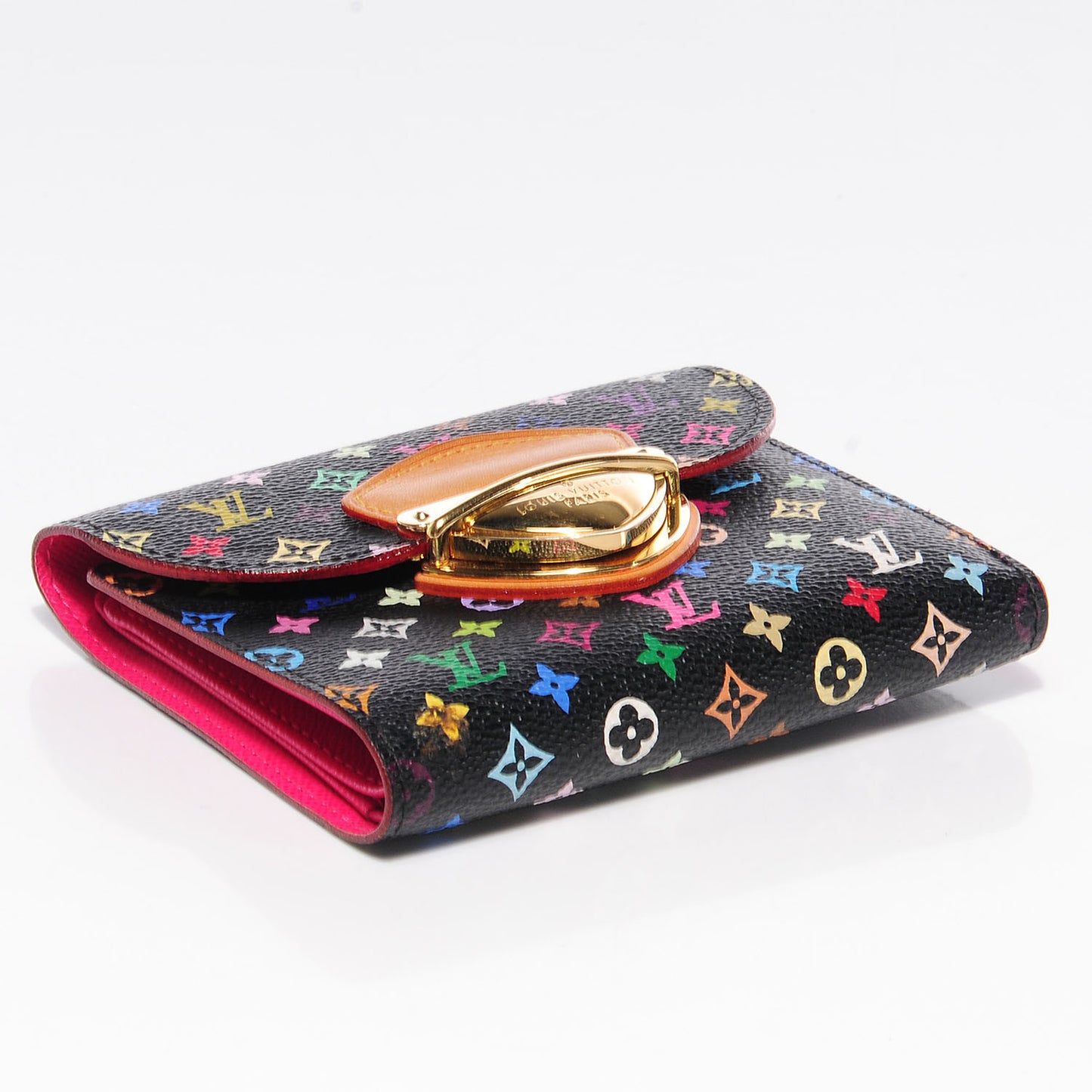 Monogram Multicolor Joey Wallet Black Grenade