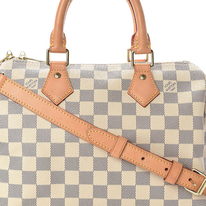 Louis Vuitton Damier Azur Speedy Bandouliere 25 8 of 10