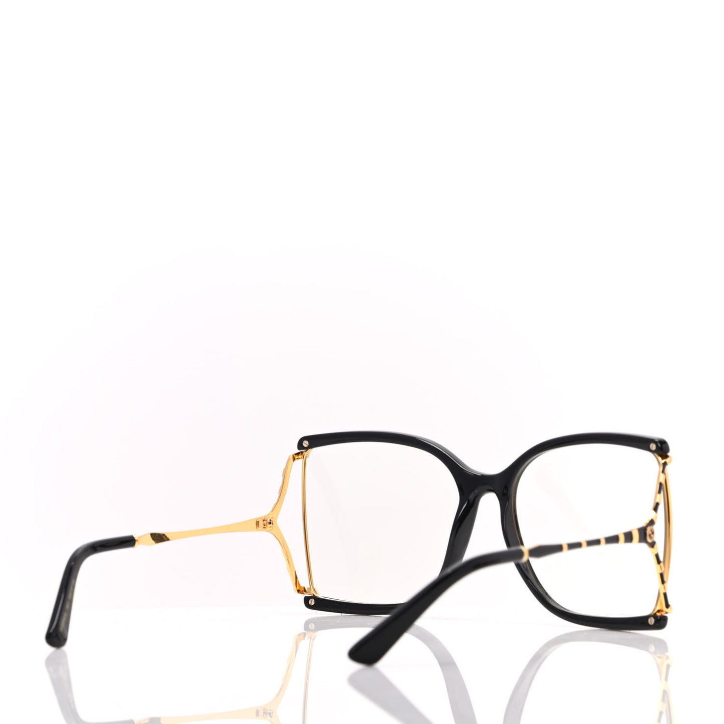 Metal Glasses GG0592S Black Gold