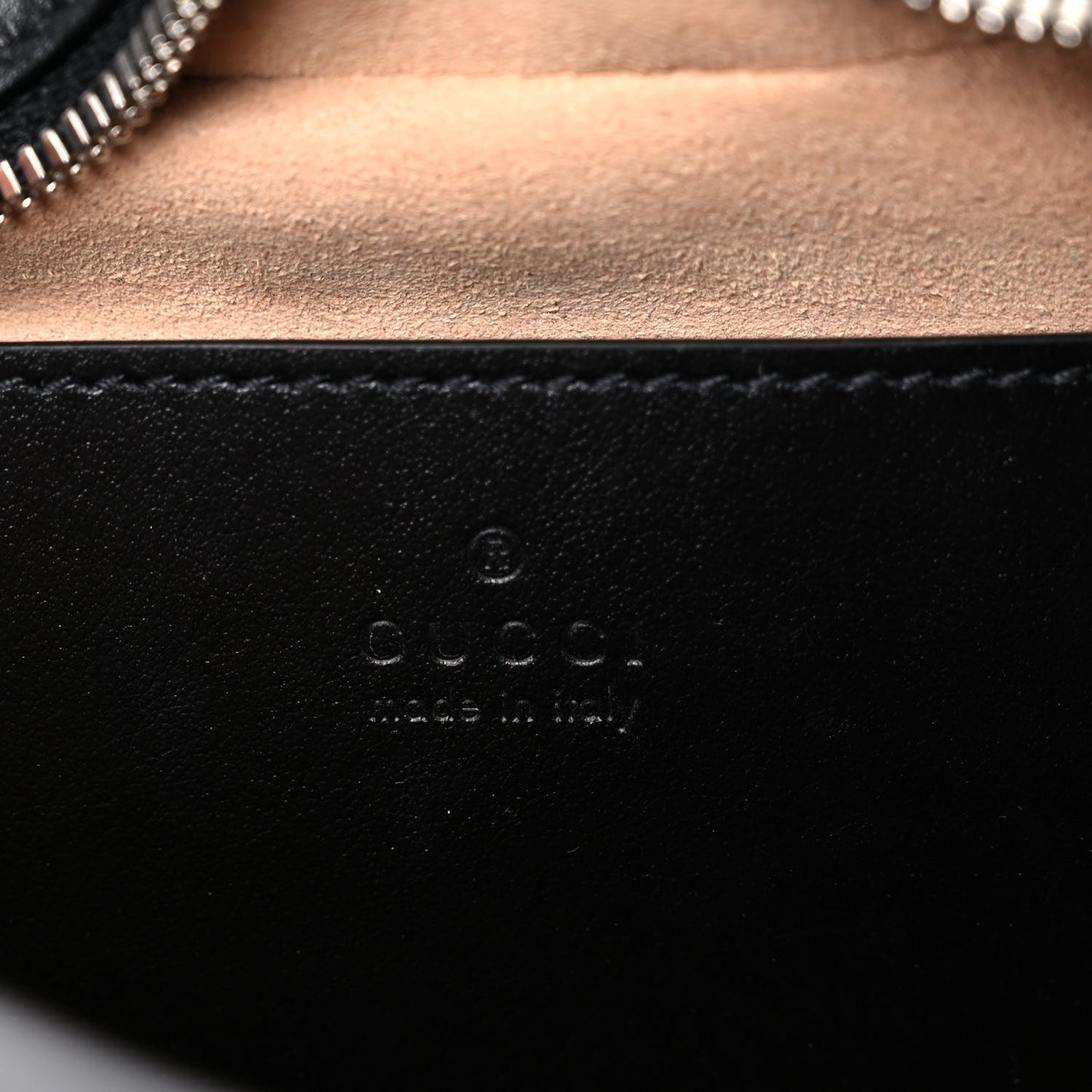 Calfskin Matelasse Aria Small GG Marmont Chain Shoulder Bag Black