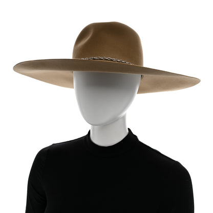 Hermes Beaver Felt Bruna Chaine d'Ancre Hat 58 Beige 2 of 8