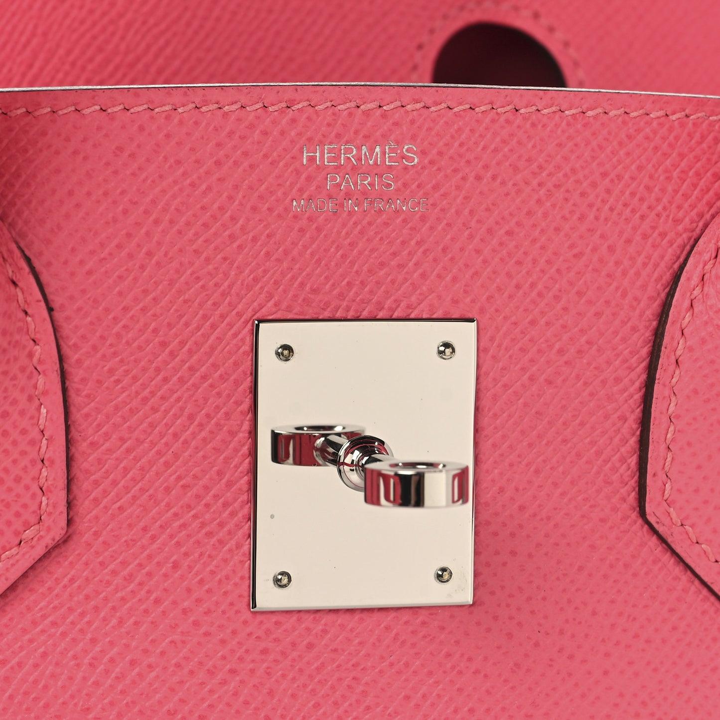 Epsom Birkin 30 Rose Azalee