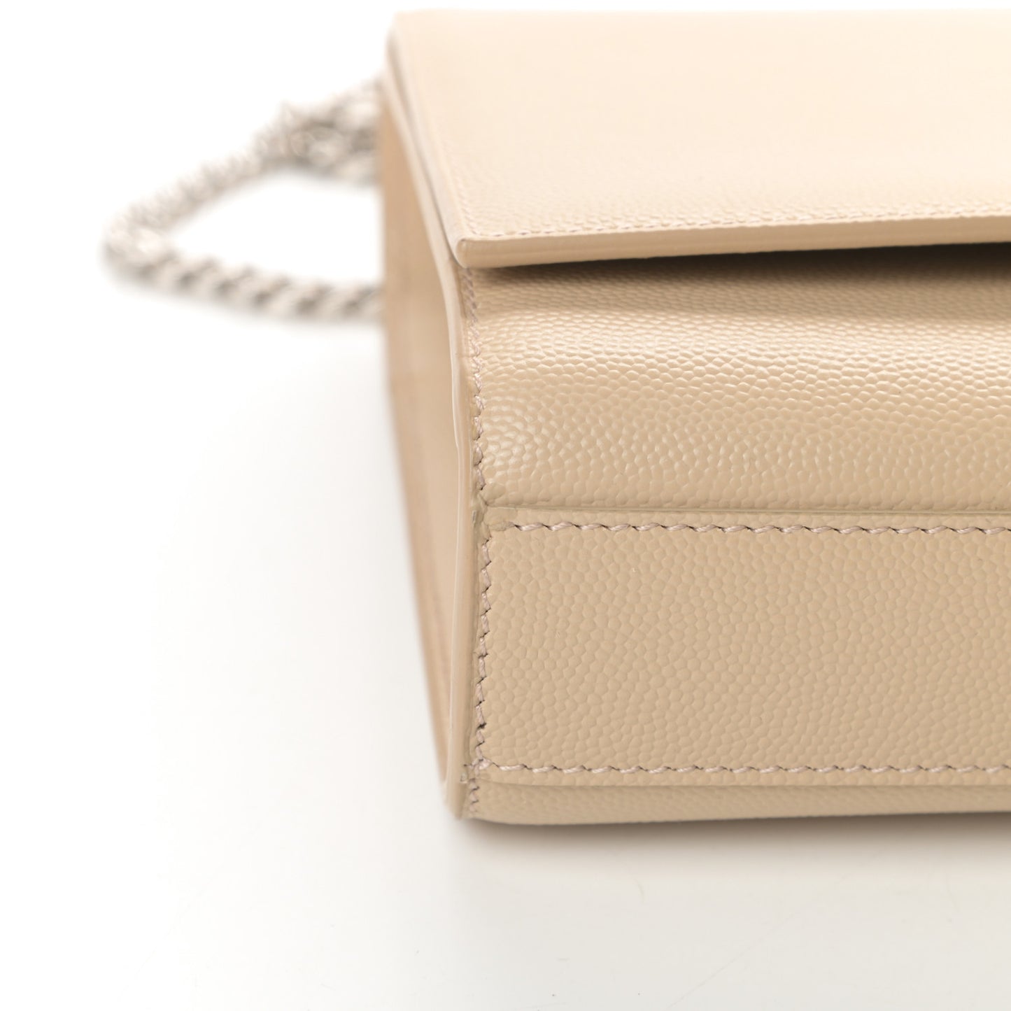 Grain De Poudre Medium Monogram Kate Satchel Nude Powder