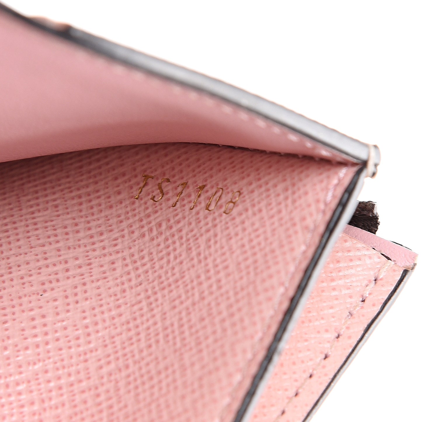 Monogram Zoe Wallet Rose Ballerine