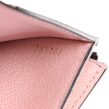 Louis Vuitton Monogram Zoe Wallet Rose Ballerine 6 of 11
