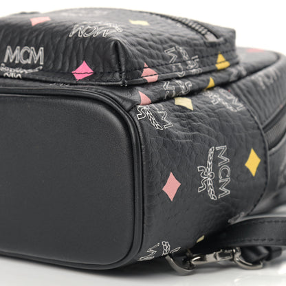 MCM Visetos Spektrum X-Mini Backpack Black 6 of 9