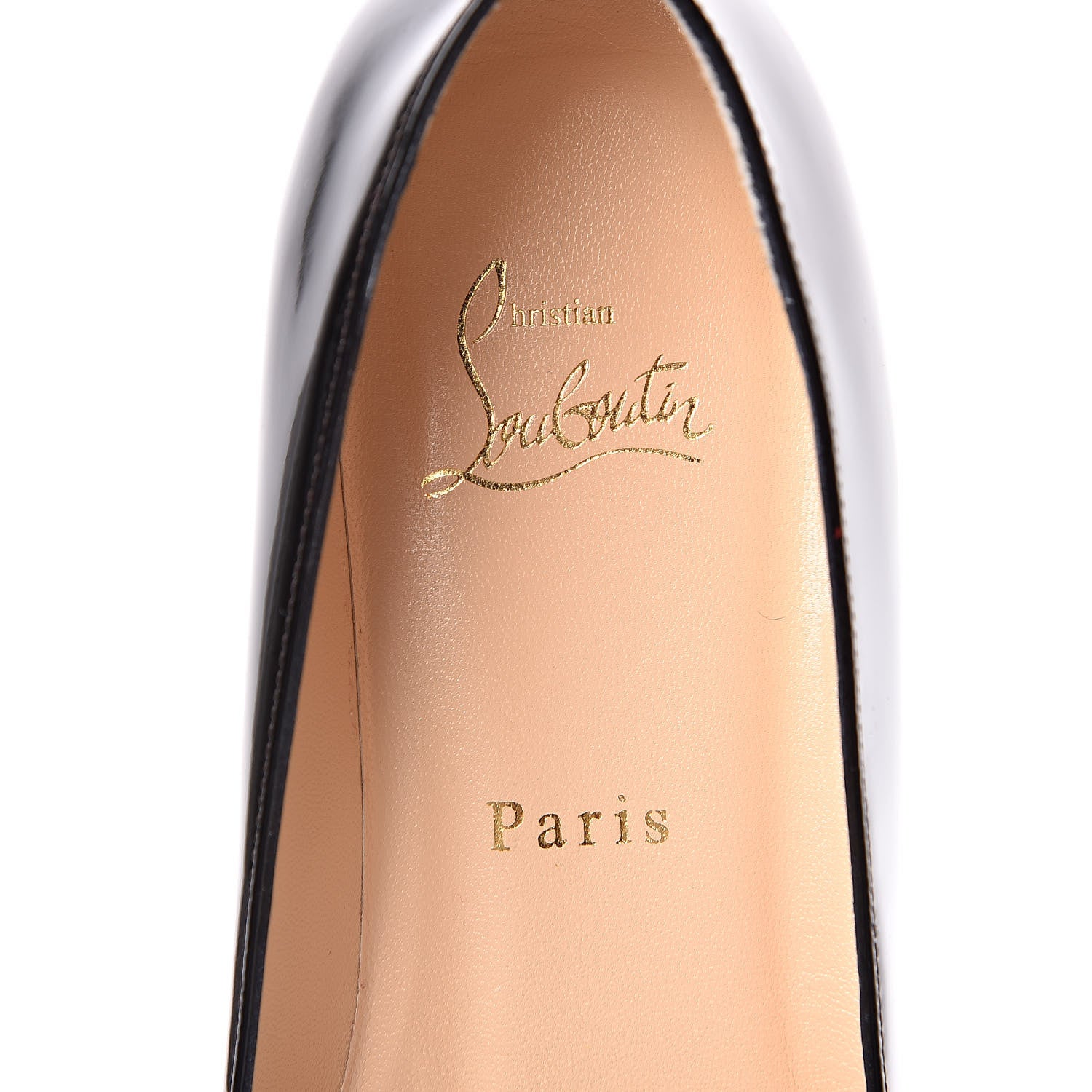 Christian Louboutin Patent Degrade Leopard Pigalle Follies Flats 37.5 Leopard Black 7 of 8