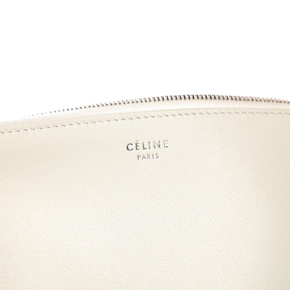 Celine Lambskin Bi-Color Solo Clutch Pouch White Magenta 6 of 8