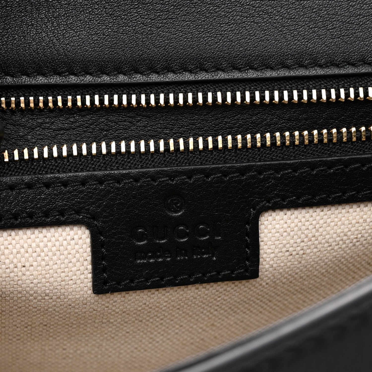 Gucci Calfskin Large Blondie Top Handle Bag Black 6 of 11