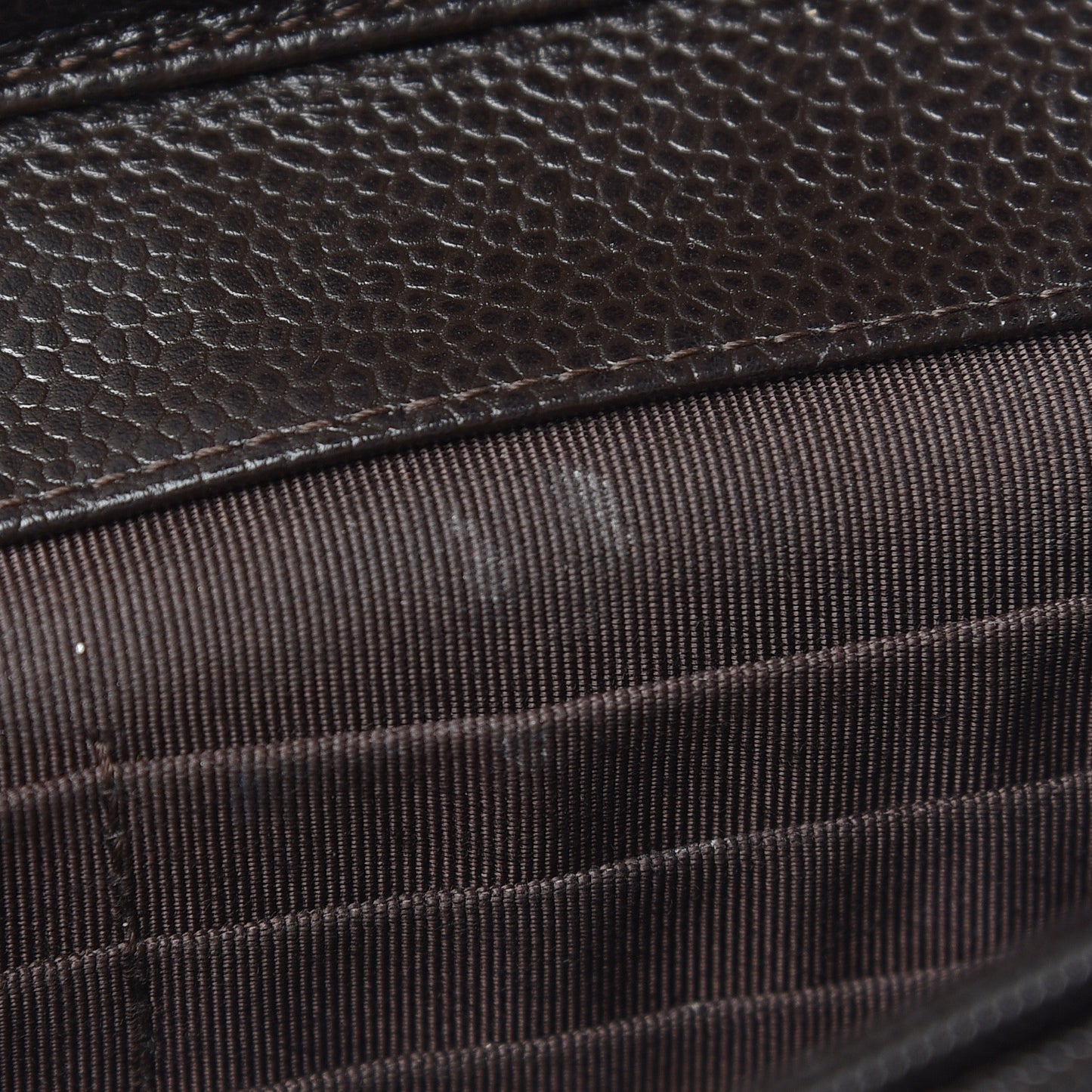 Caviar Timeless CC Wallet On Chain WOC Dark Brown