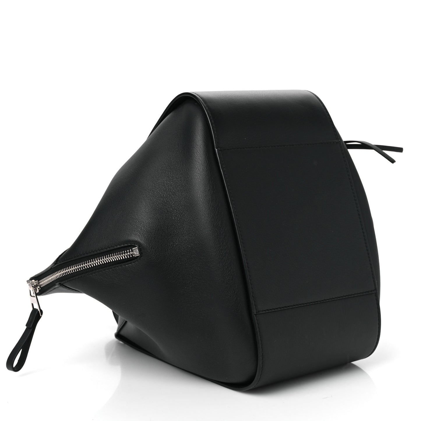 Calfskin Small Hammock Shoulder Bag Black