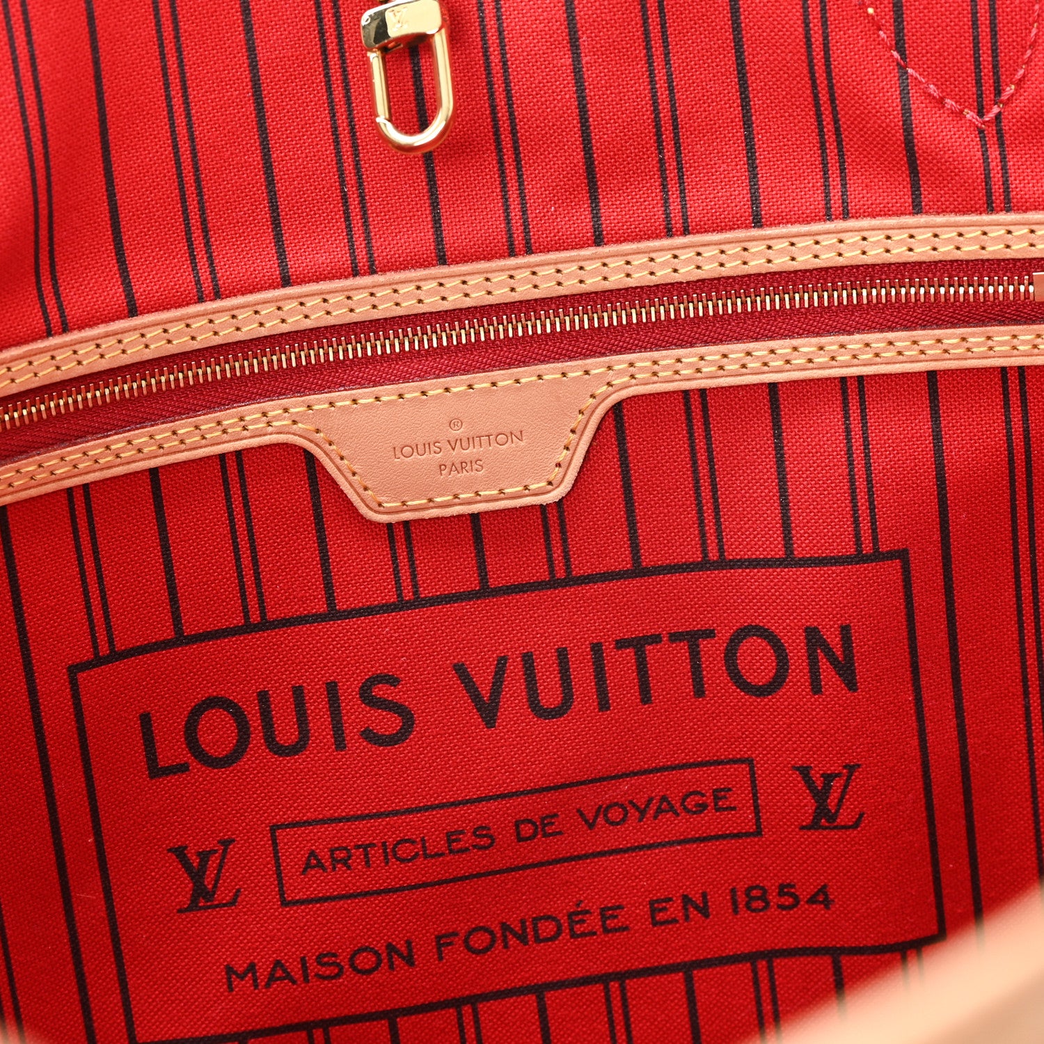 Louis Vuitton Monogram Neo Neverfull MM Cherry 6 of 10