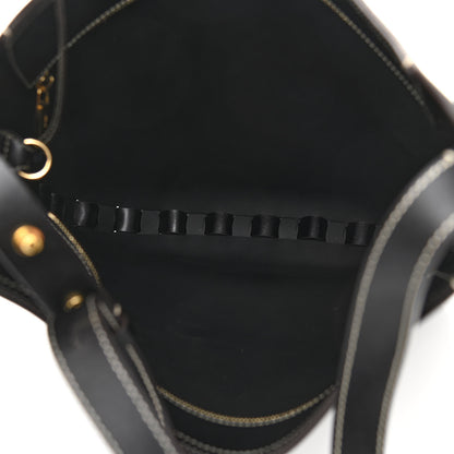 Chloe Small Grain Smooth Calfskin Large Darryl Hobo Black 6 of 9