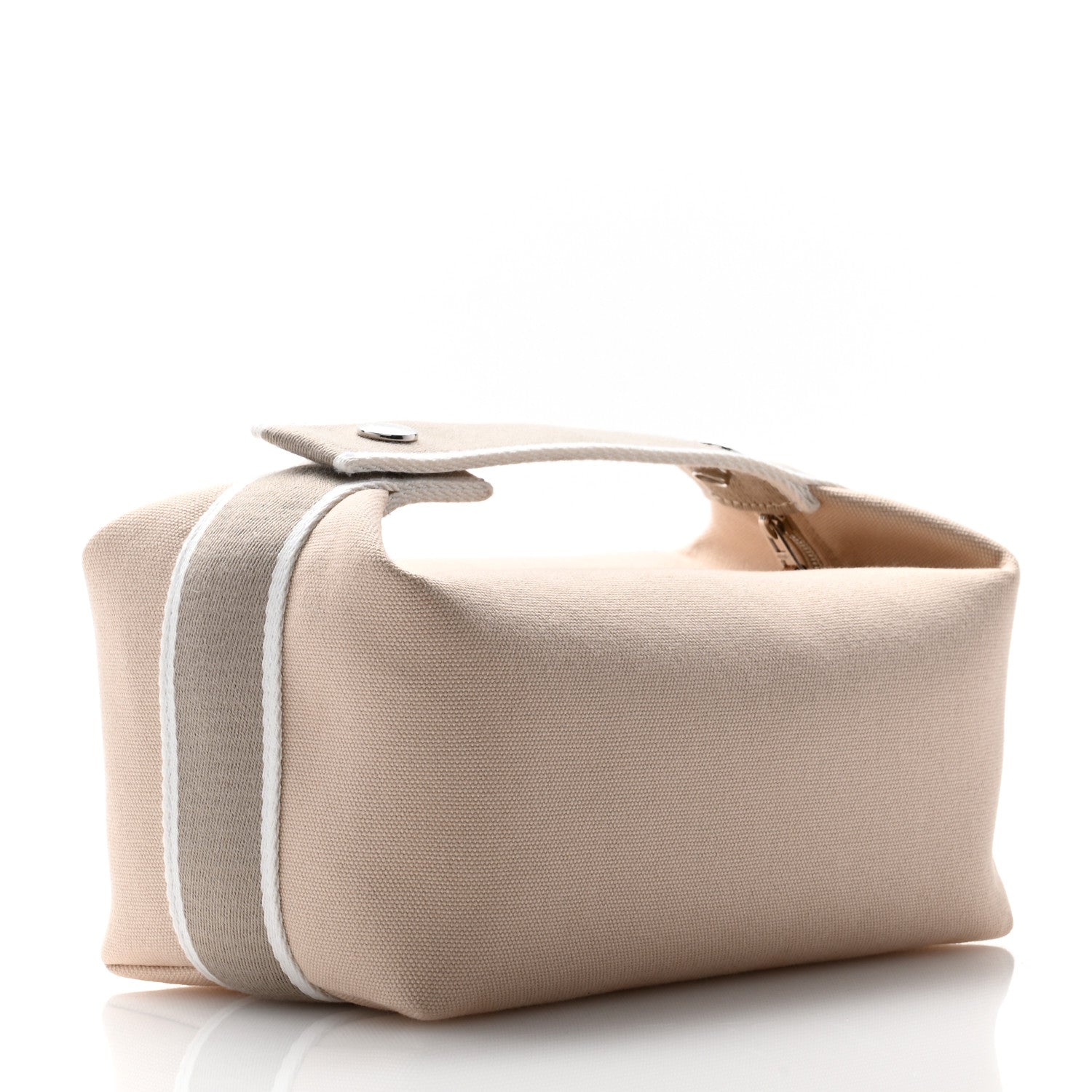 Hermes Canvas Small Bride-A-Brac Pouch Natural 3 of 10
