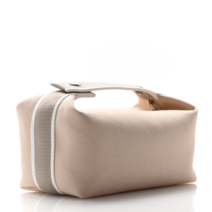 Hermes Canvas Small Bride-A-Brac Pouch Natural 3 of 10