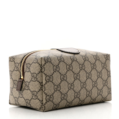 Gucci Soft GG Supreme Monogram Calfskin Medium Ophidia Cosmetic Case Beige Ebony New Acero 3 of 8