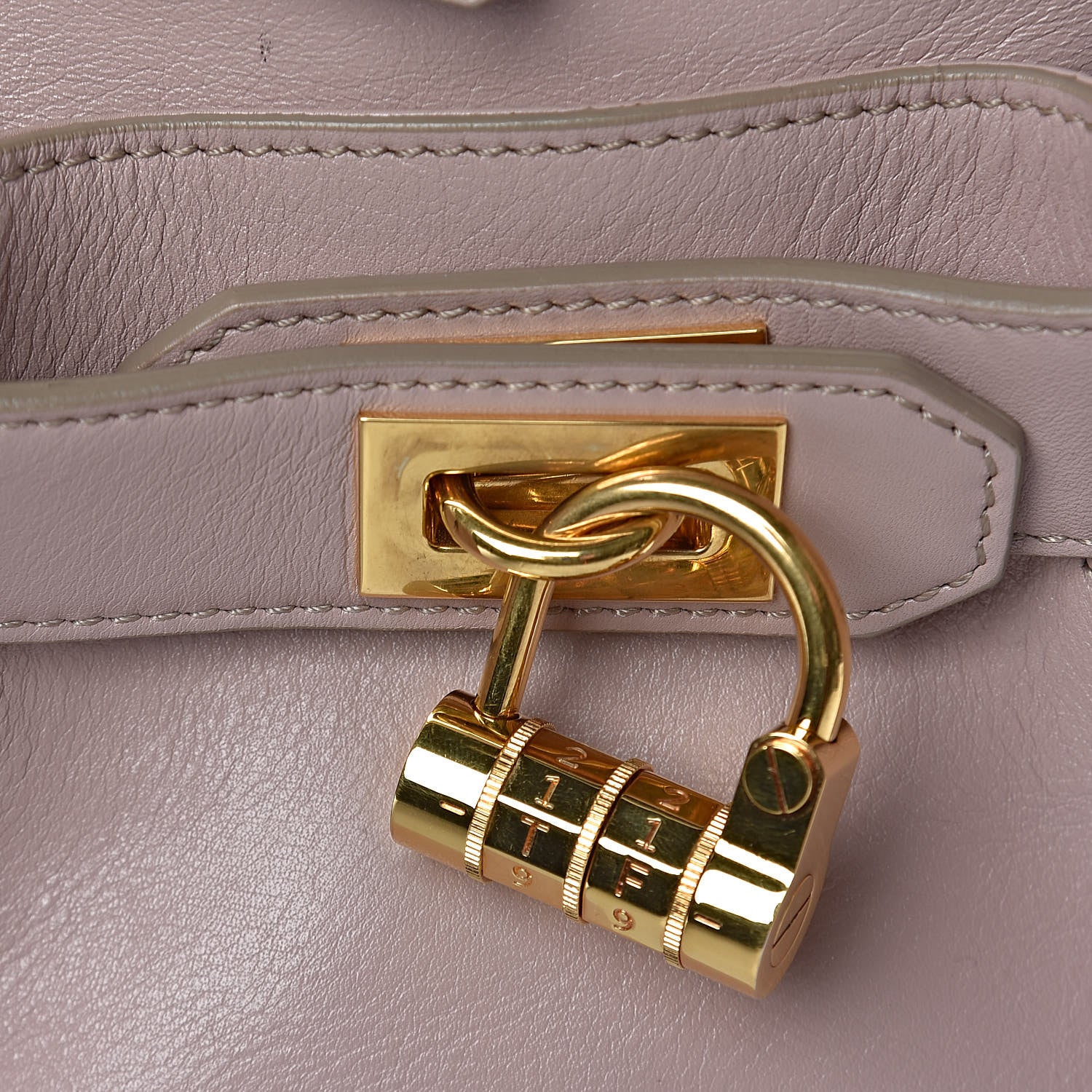 Tom Ford Calfskin Small Lock Front Crossbody Blush Nude 14 of 15
