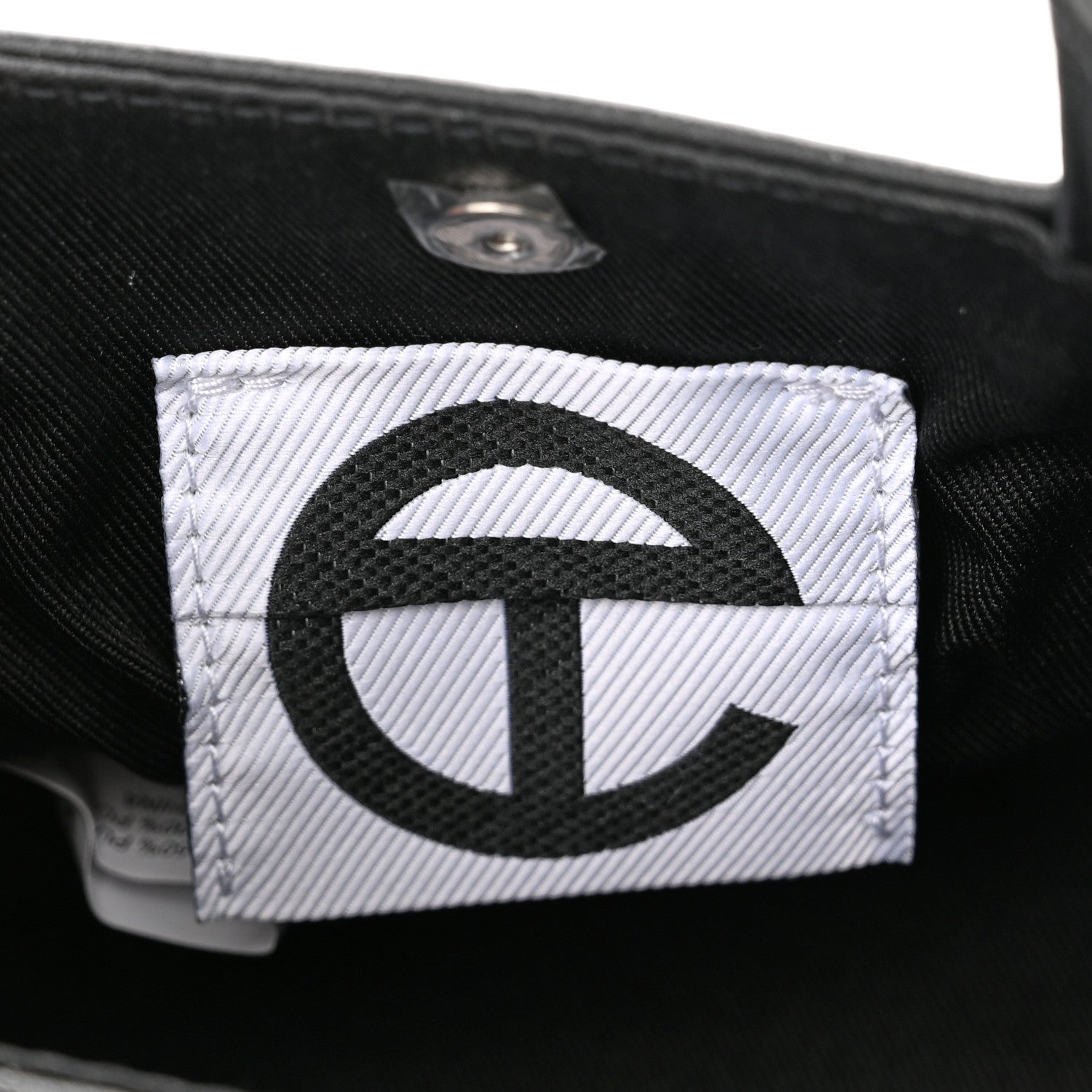 Telfar Vegan Leather Small Shopping Bag Black 6 of 10