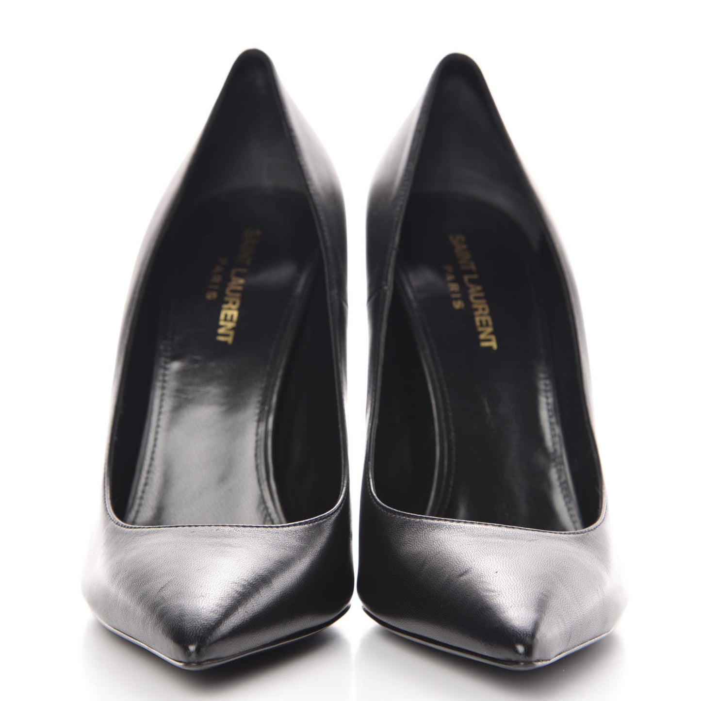 Calfskin Opyum 100 Pumps 40 Black