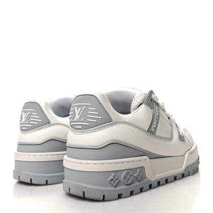 Louis Vuitton Calfskin Womens LV Trainer Maxi Sneakers 39 Gris 4 of 9