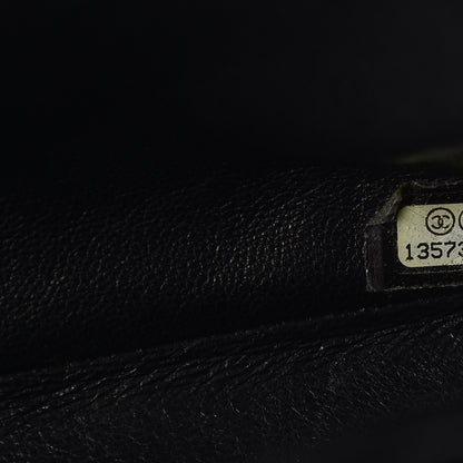 Chanel Caviar Quilted Jumbo Single Flap Black 7 of 10