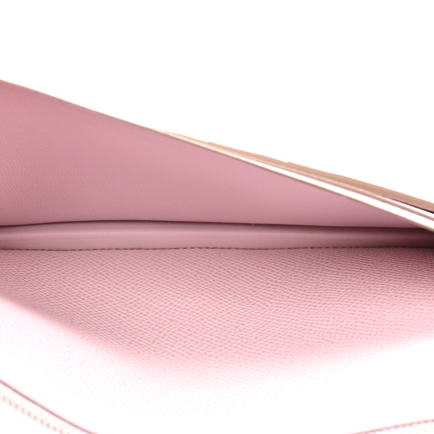 Hermes Epsom Bearn Gusset Wallet Mauve Pale 6 of 9