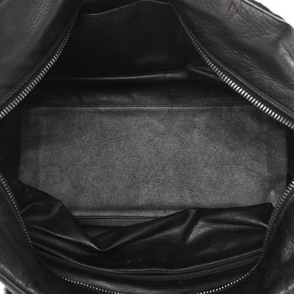Chanel Deerskin Luxe Ligne Large Bowler Black 4 of 15