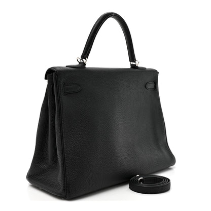 Hermes Togo Kelly Retourne 35 Black 3 of 13