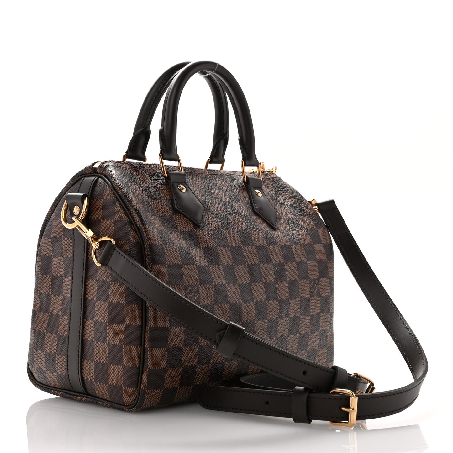 Damier Ebene Speedy Bandouliere 25