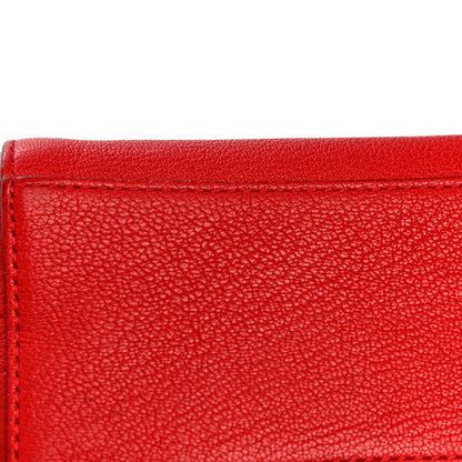 Givenchy Sugar Goatskin Small Antigona Beauty Wristlet Red 13 of 14