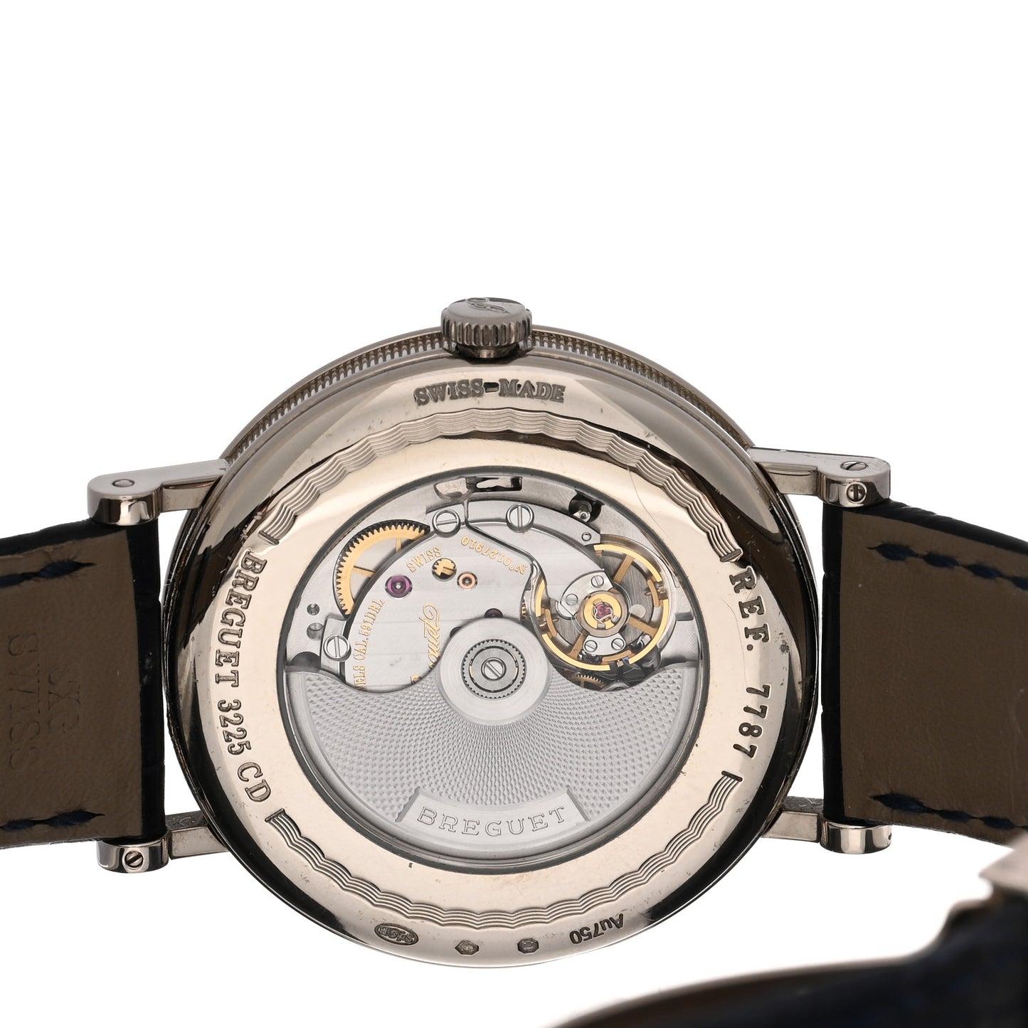 18K White Gold Alligator 39mm Classique Moonphase Automatic Watch 7787BB/29/9V6