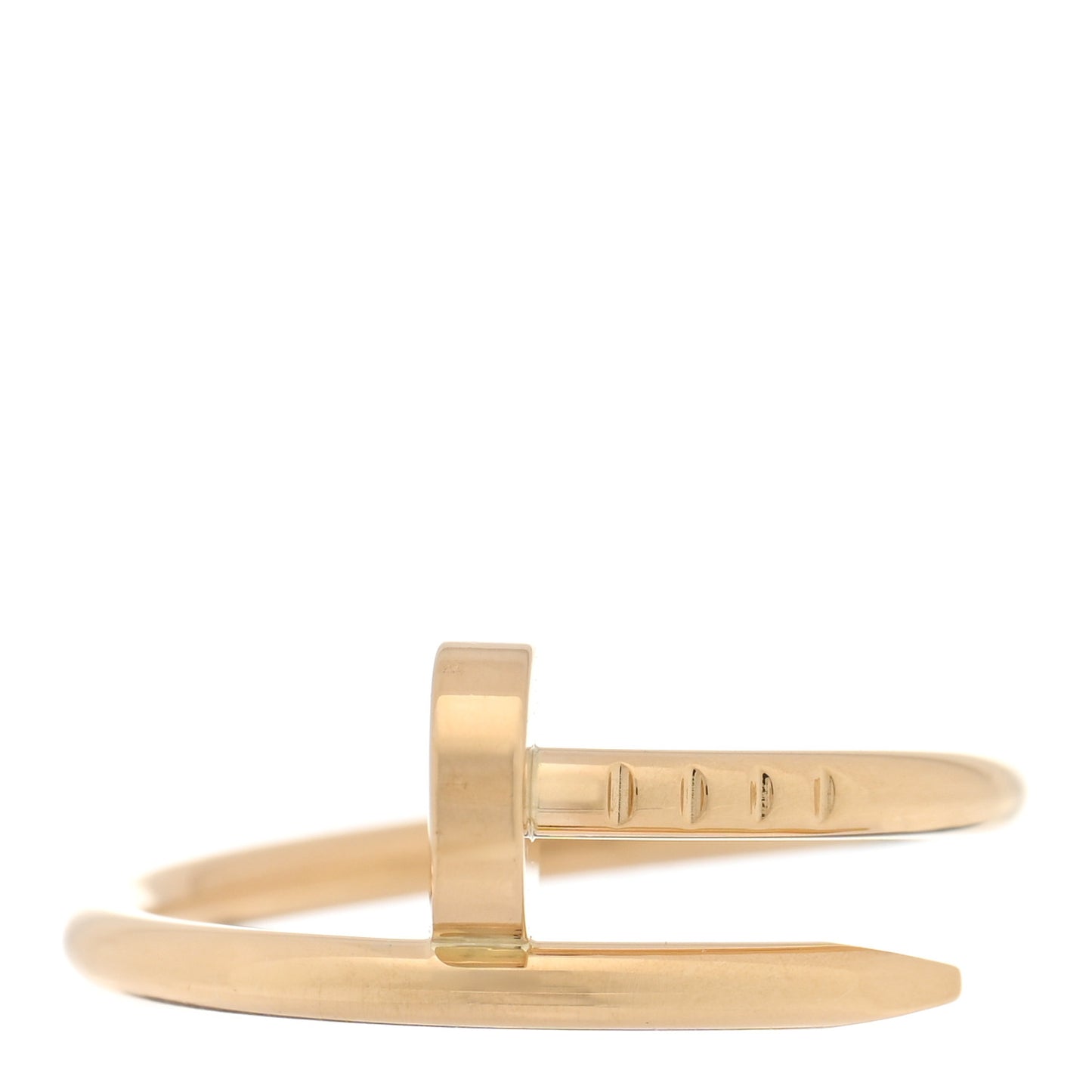 18K Yellow Gold Small Juste Un Clou Ring 49 5