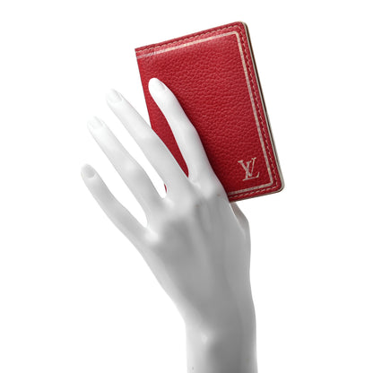 Louis Vuitton Tobago Pocket Organizer Wallet Red 2 of 7