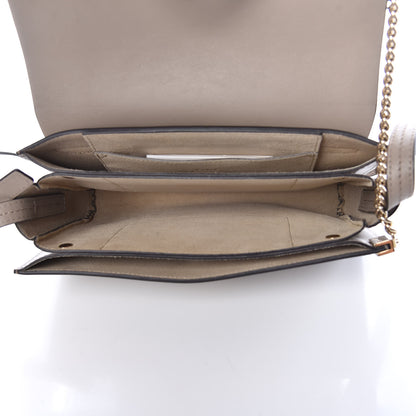 Chloe Suede Calfskin Small Faye Shoulder Bag Motty Grey 5 of 9