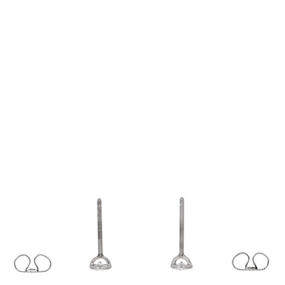 Tiffany Platinum Diamond .20ctw Elsa Peretti Diamonds By The Yard Earrings 3 of 4