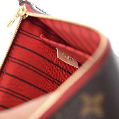 Louis Vuitton Monogram Neverfull MM GM Pochette Cherry 6 of 6