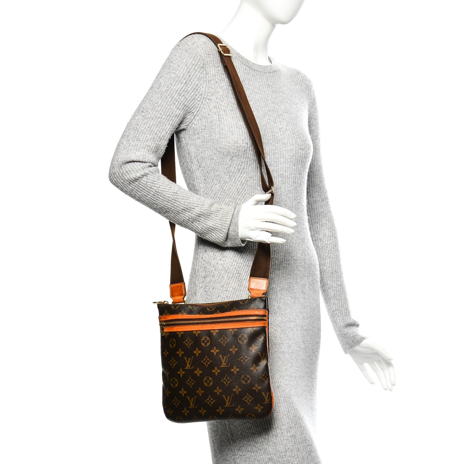 Louis Vuitton Monogram Bosphore Pochette 2 of 9