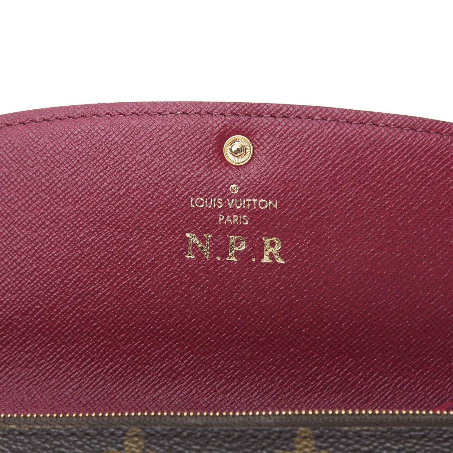 Louis Vuitton Monogram Emilie Wallet Fuchsia 6 of 8