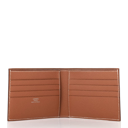 Hermes Evercolor MC2 Copernic Compact Wallet Gold 4 of 4