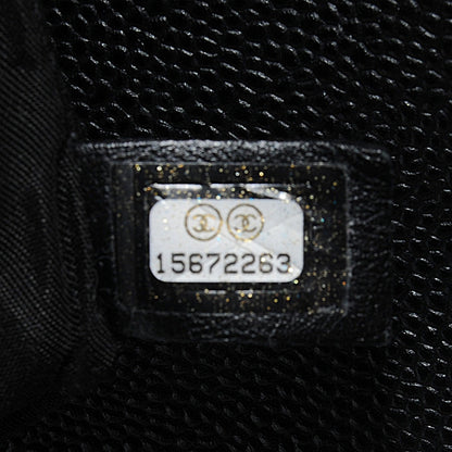 Chanel Caviar Half Moon Wallet On Chain WOC Black 5 of 9