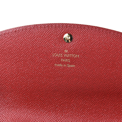 Louis Vuitton Damier Ebene Caissa Wallet Cherry 6 of 8
