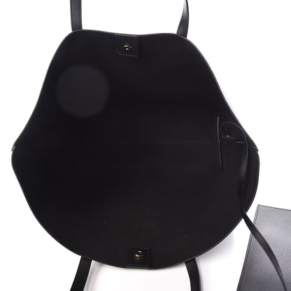 Saint Laurent Calfskin Large Shopping Tote Black 7 of 12