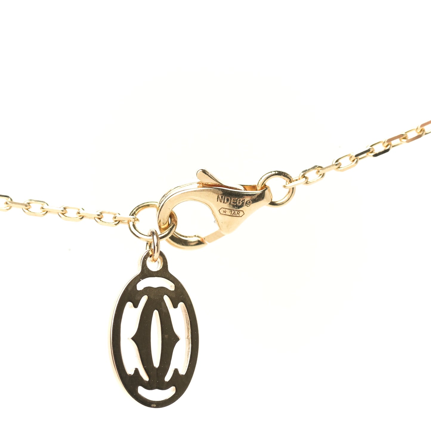 18K Yellow Gold Diamond SM D'Amour Pendant Necklace