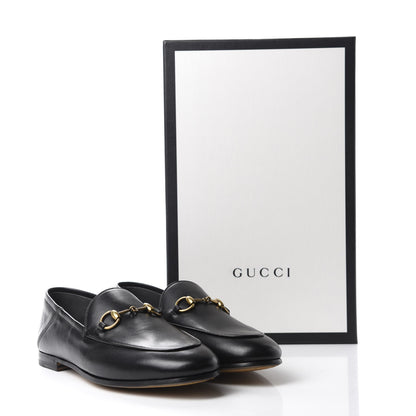 Gucci Lambskin Womens Brixton Horsebit Loafers 35.5 Black 10 of 10
