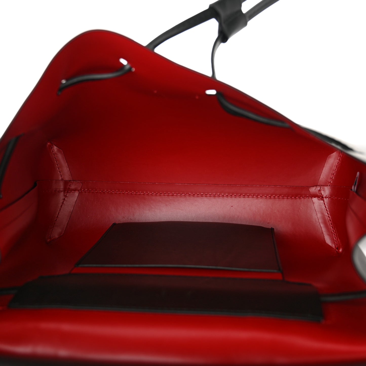 Calfskin Mini Lady Bag Black Flamma